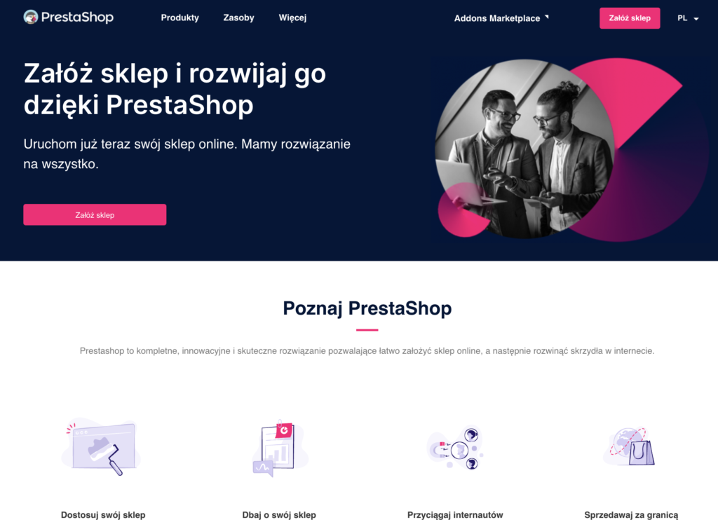 Platforma Sklepowa PrestaShop